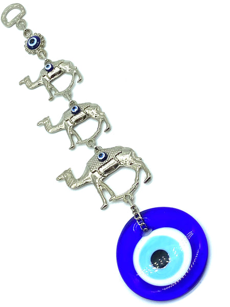 Three camels and evil eye glass #5041