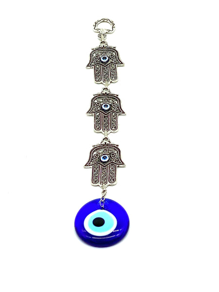 Evil Eye three  hamsa  home accessory #5062