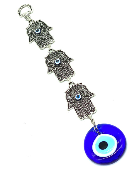 Evil Eye three  hamsa  home accessory #5062