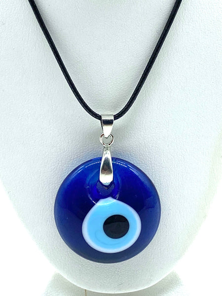 Evil Eye traditional glass eye necklace #3060