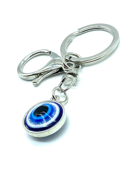 Evil Eye Good Luck Charm Keychain #1021