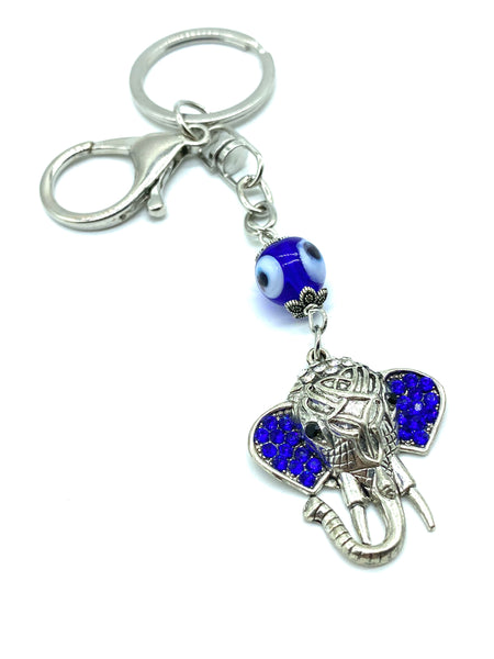 Evil Eye Elephant Key chain #1028