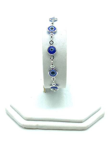 Evil Eye Gold and Silver Plated Bracelets #2505