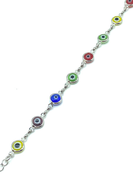 Evil Eye Gold and Silver Plated Bracelets #2505