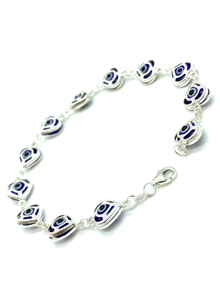 Sterling Silver  Charm Bracelet #9046