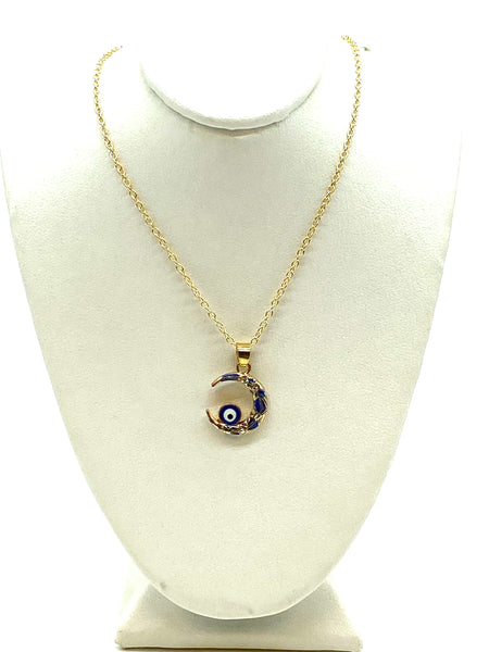 Evil Eye Pendant & Necklace  #3825