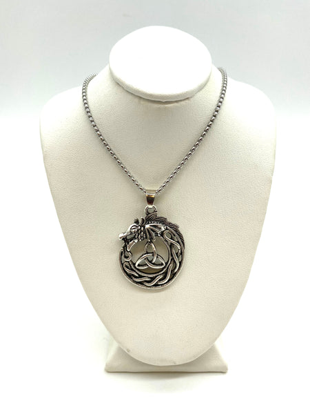 Celtic Jewelry Necklace #IR-67NK