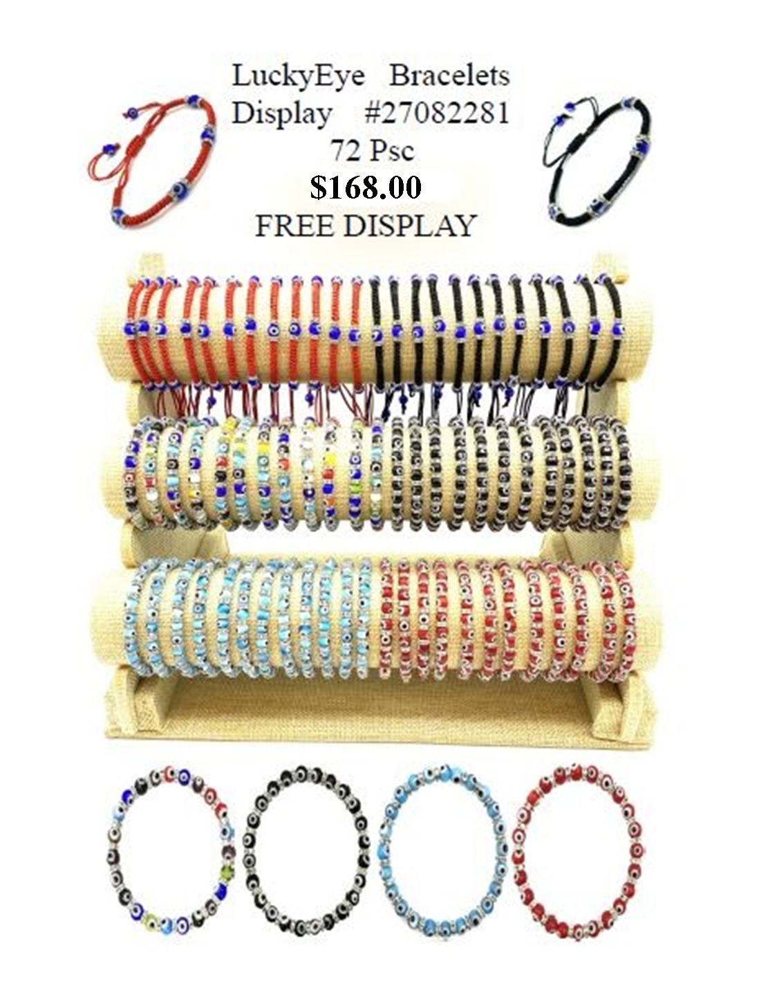 LuckyEye Bracelet Display #27082281